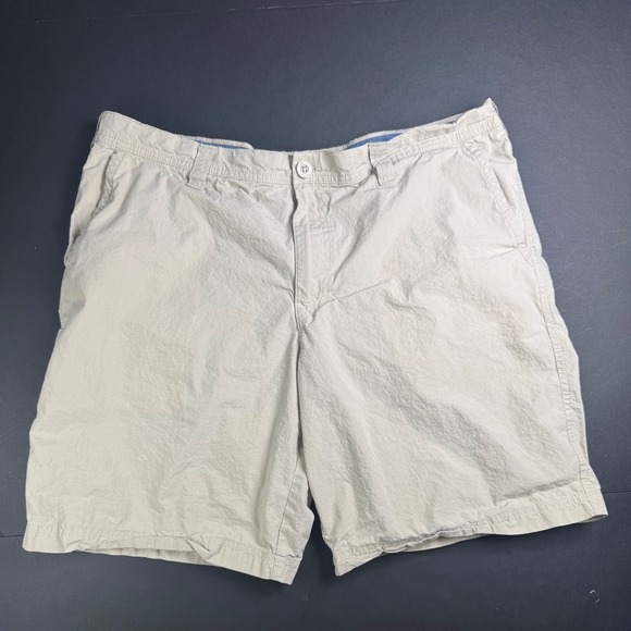 Columbia Mens 38W Beige Shorts Casual Outdoor Hiking Walking Active Flat Front - Picture 1 of 5